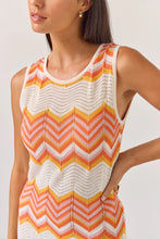 Load image into Gallery viewer, Tuesday Horizon Dress | Chevron