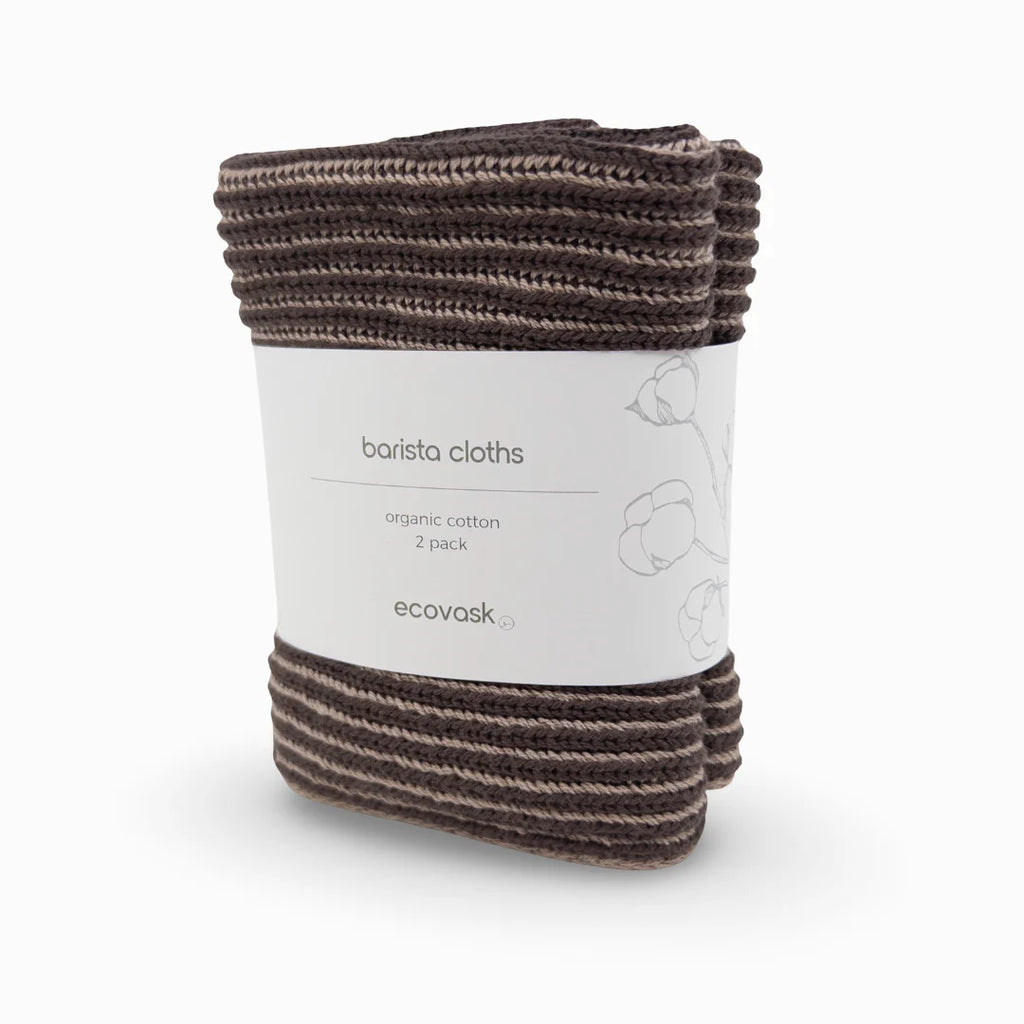 Ecovask Barista Cloth 2 pk Chocolate