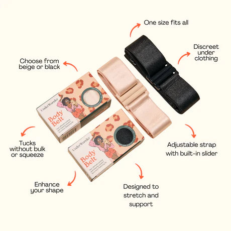 UnderWunder Body Belt Beige