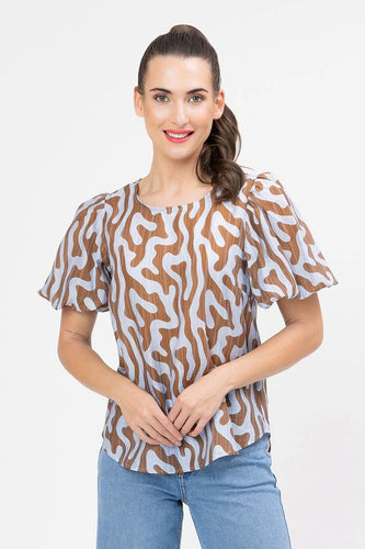Seeking Lola relaxed carefree top