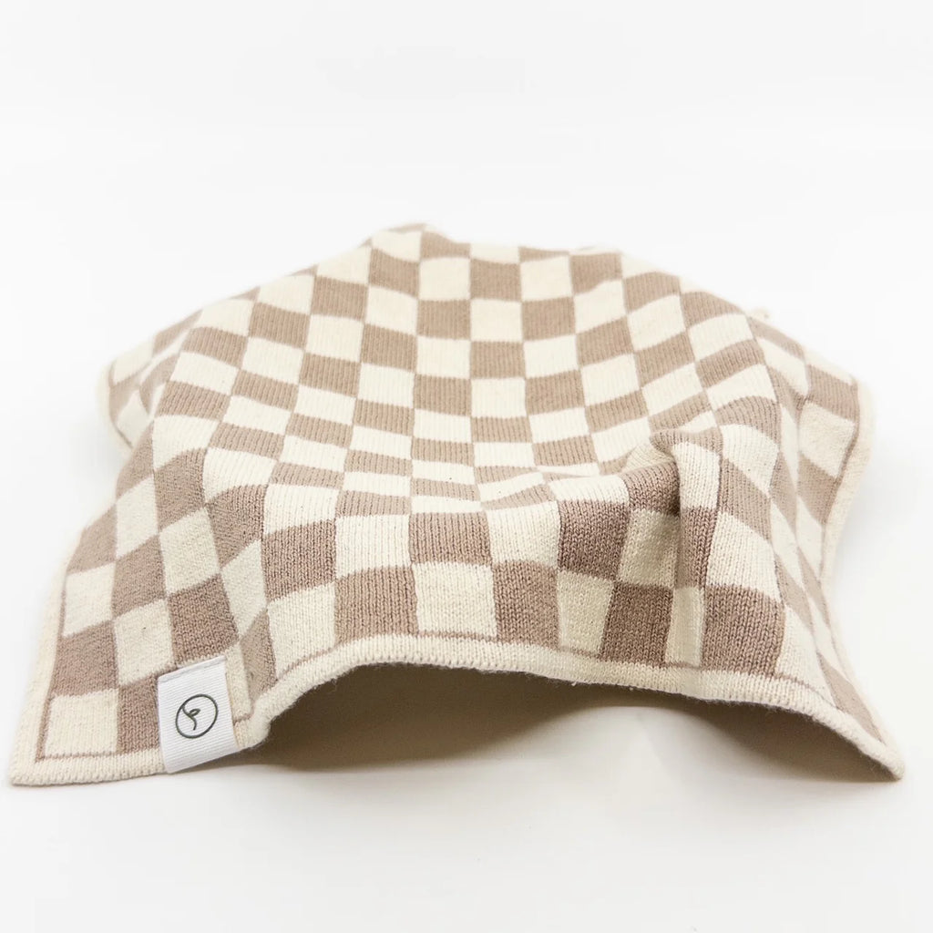 Ecovask Multi Cloth 2pk - Hummus Chequer