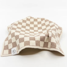 Load image into Gallery viewer, Ecovask Multi Cloth 2pk - Hummus Chequer