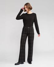 Load image into Gallery viewer, Vassalli Empire Pant - Checkmate 5912