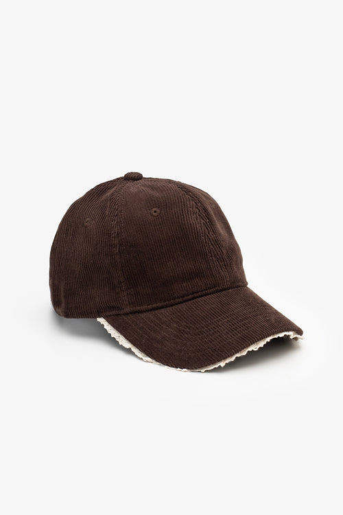 Antler Lace Peak Cord Cap | Chocolate
