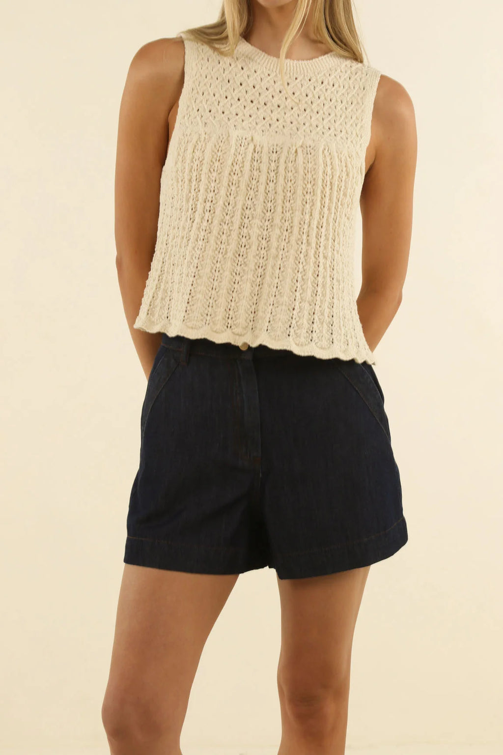 Ivy Denim Short