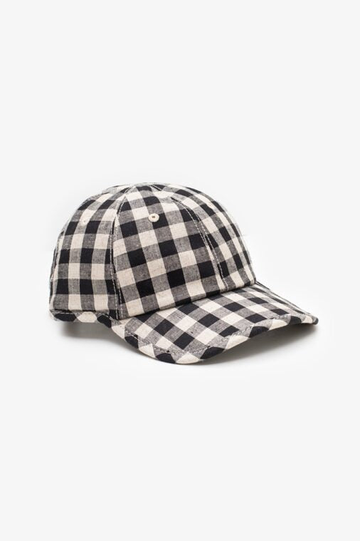 Antler Gingham Cap