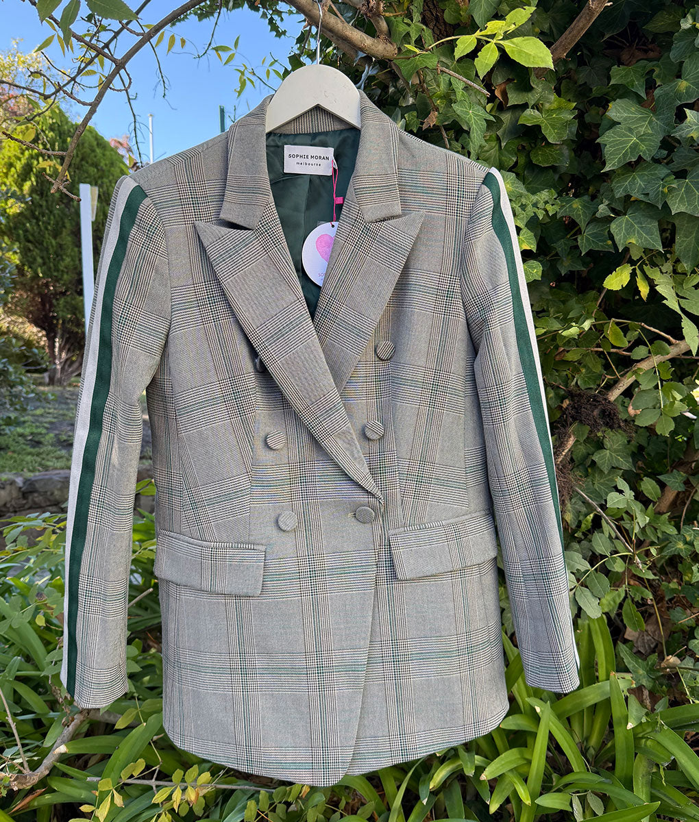 Sophie Moran Grey/Green Blazer