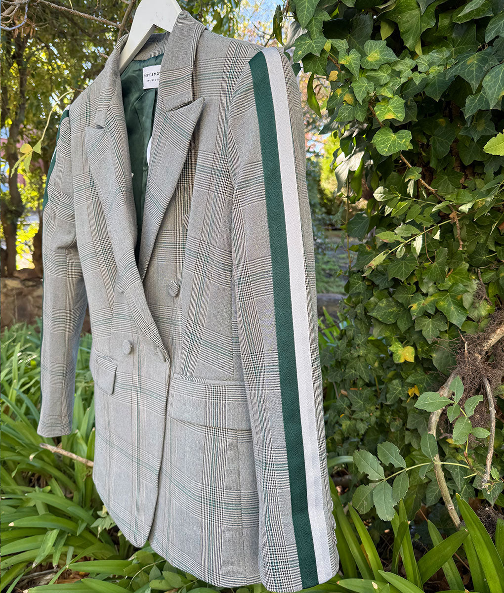 Sophie Moran Grey/Green Blazer
