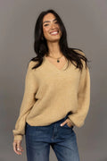 Humidity Nouveau V Neck Jumper