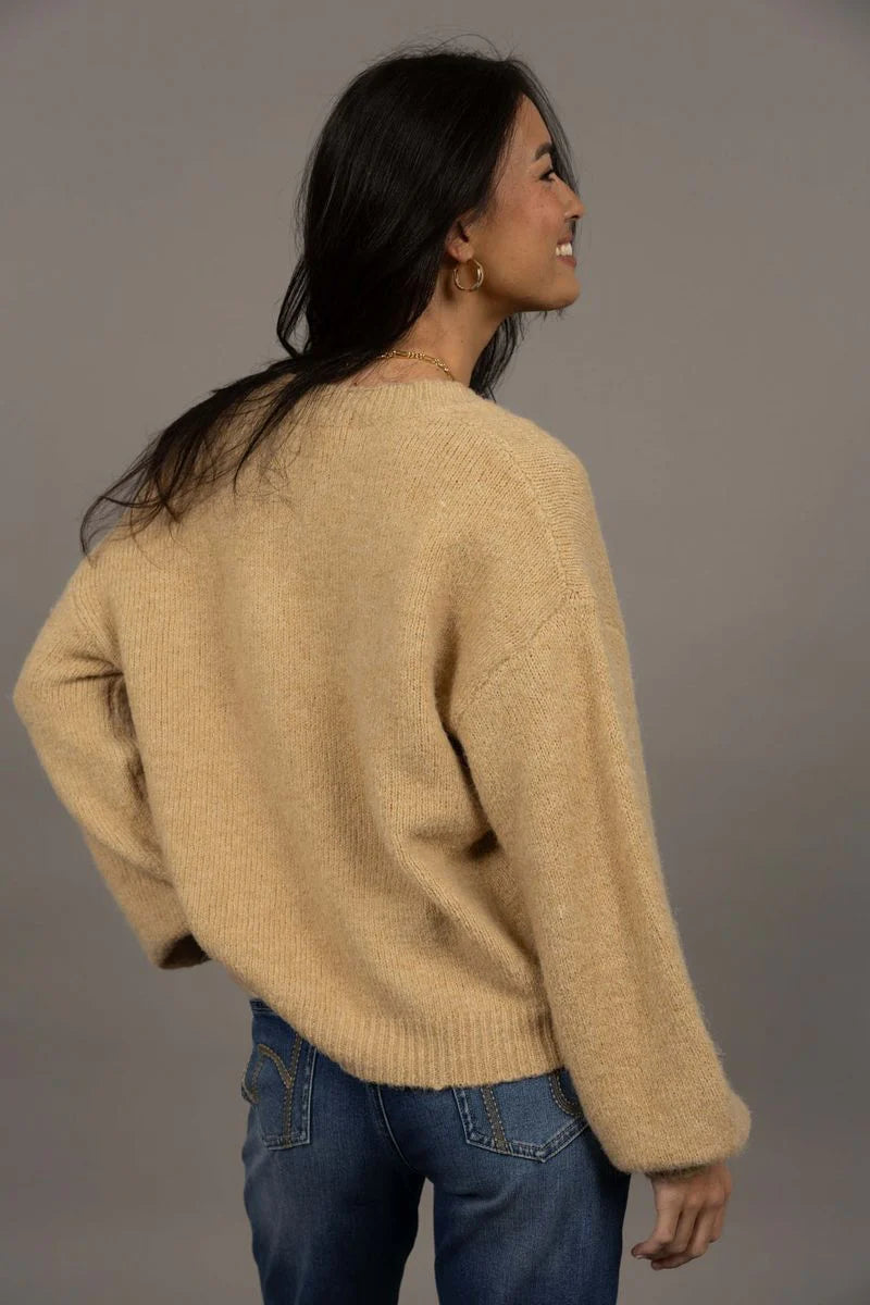 Humidity Nouveau V Neck Jumper