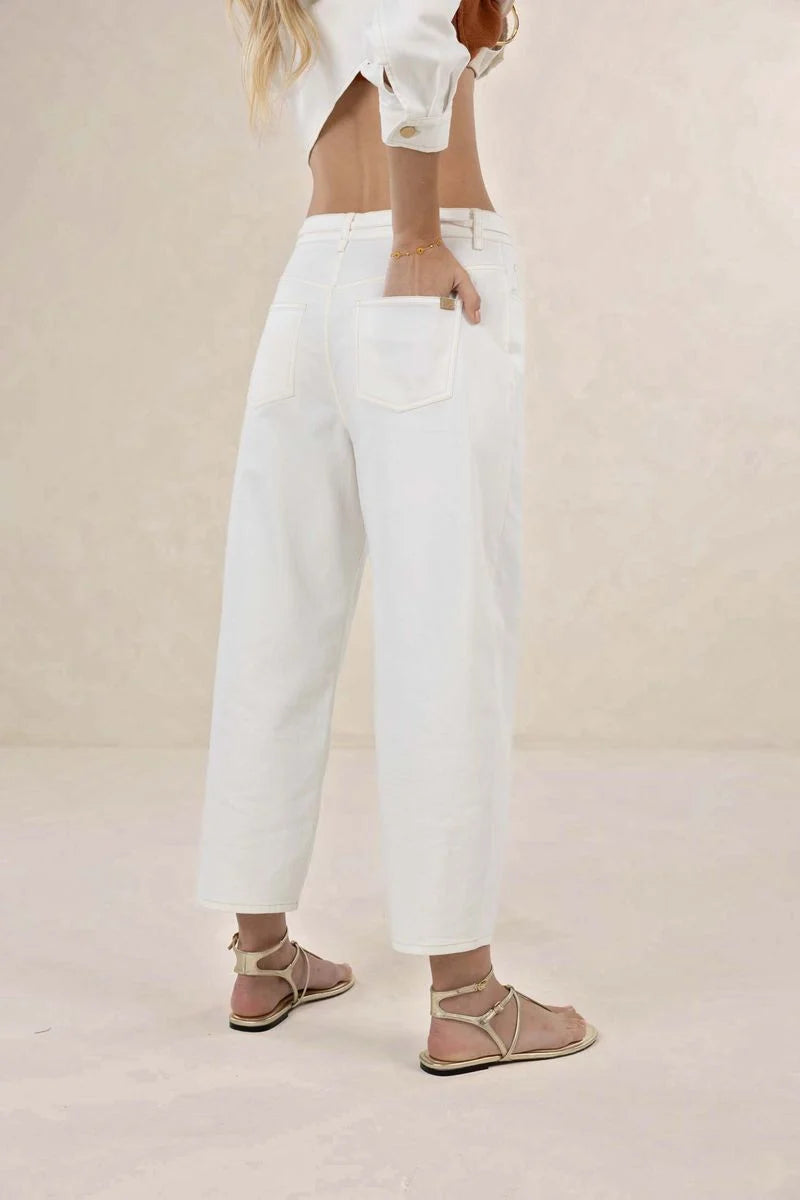 Humidity Ivy Barrel Jean