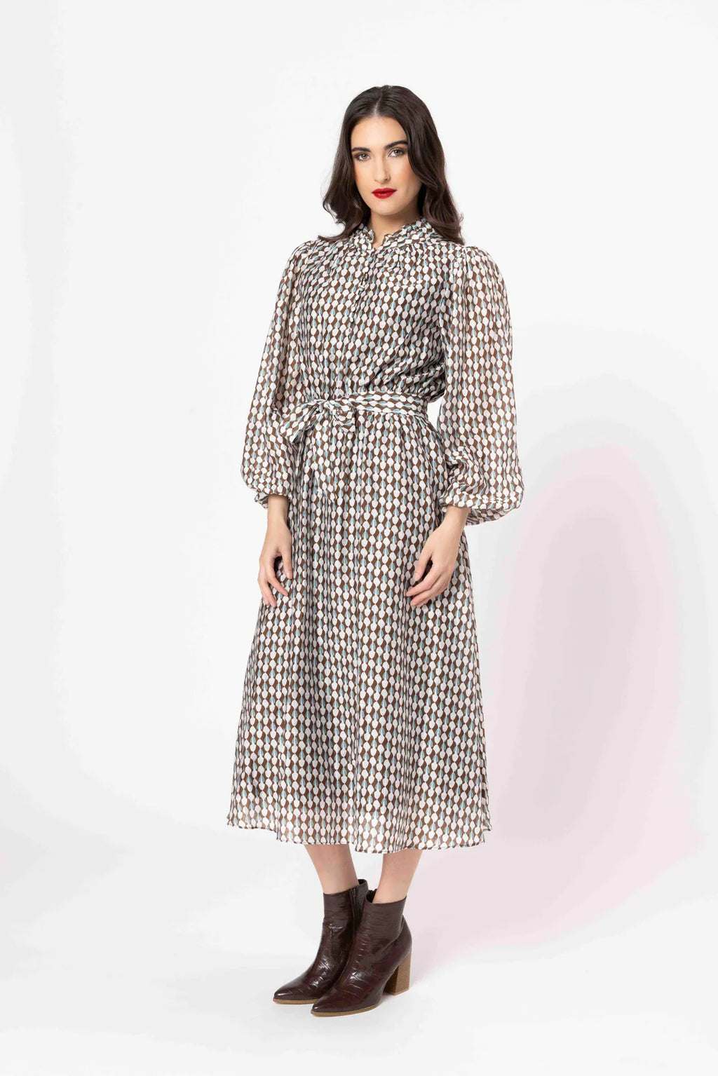 Lexi Dress - Mint chocolate
