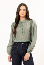 Load image into Gallery viewer, Romance top - Seafoam