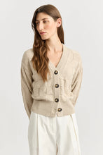Load image into Gallery viewer, Toorallie Tile Stitch Cardigan
