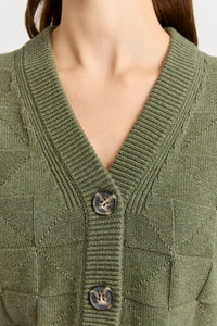 Toorallie Tile Stitch Cardigan
