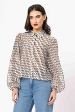 Load image into Gallery viewer, Valentina Blouse - Mint Chocolate