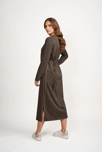 Vassalli Long Sleeve Knit Dress