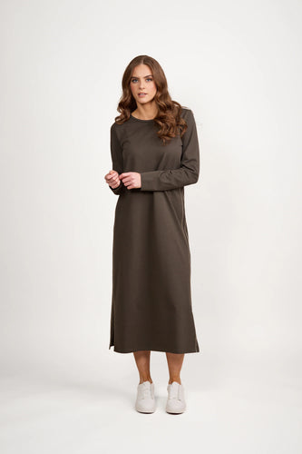 Vassalli Long Sleeve Knit Dress