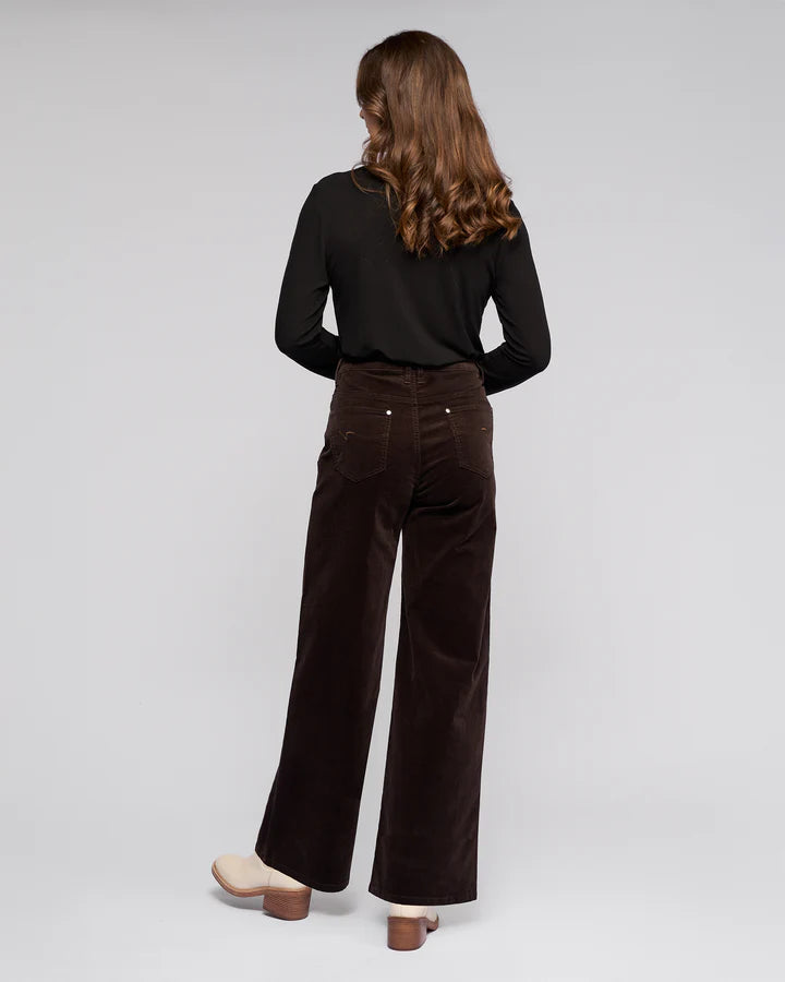 Vassalli Cord Pant - Walnut 5039