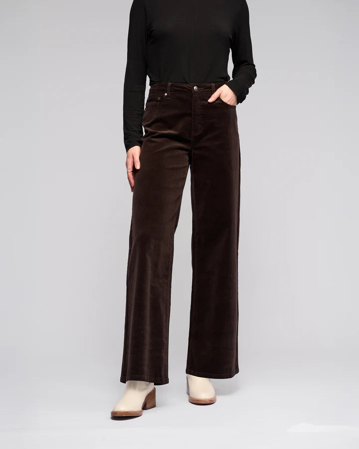 Vassalli Cord Pant - Walnut 5039