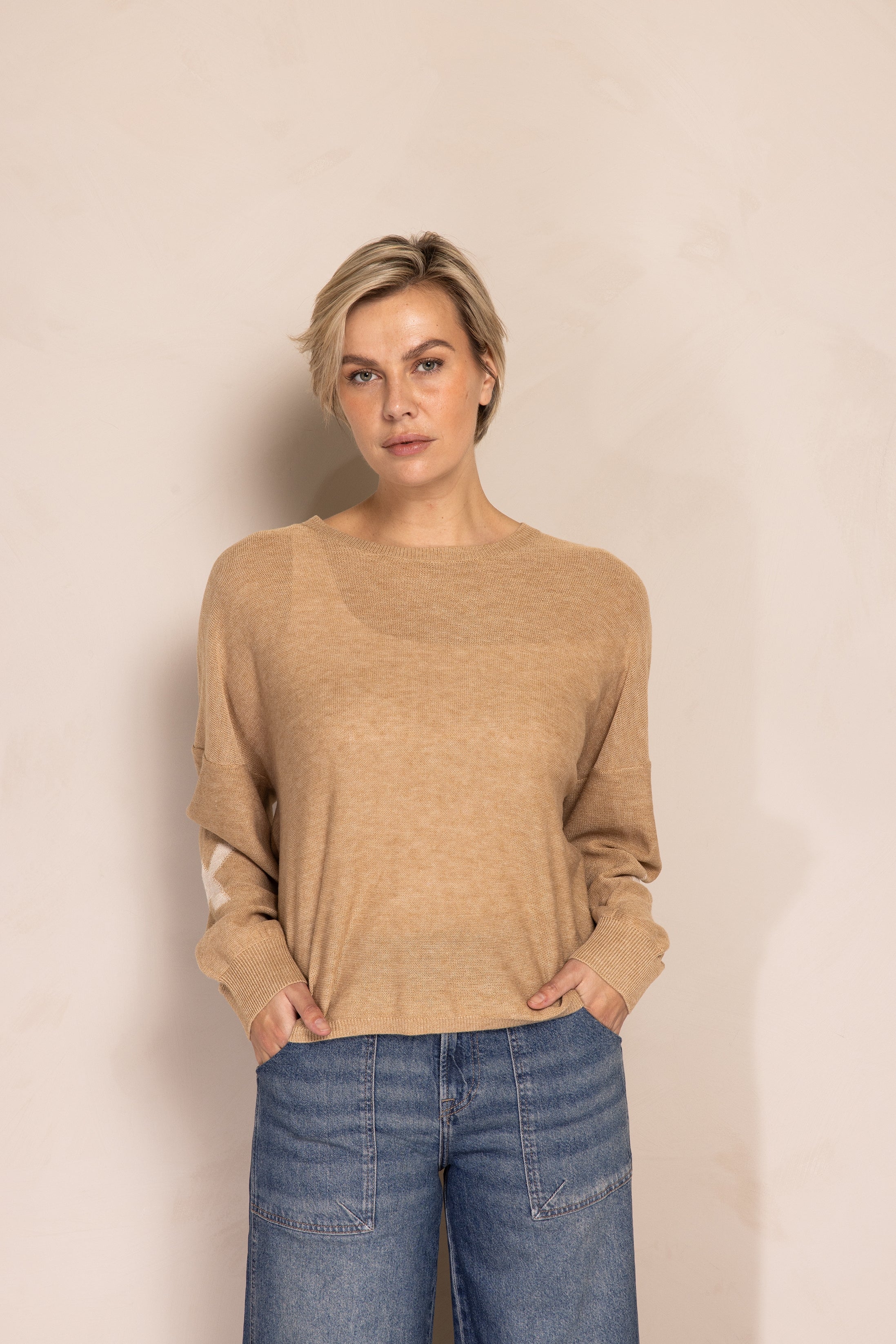 Zhrill Sasa Knit Taupe