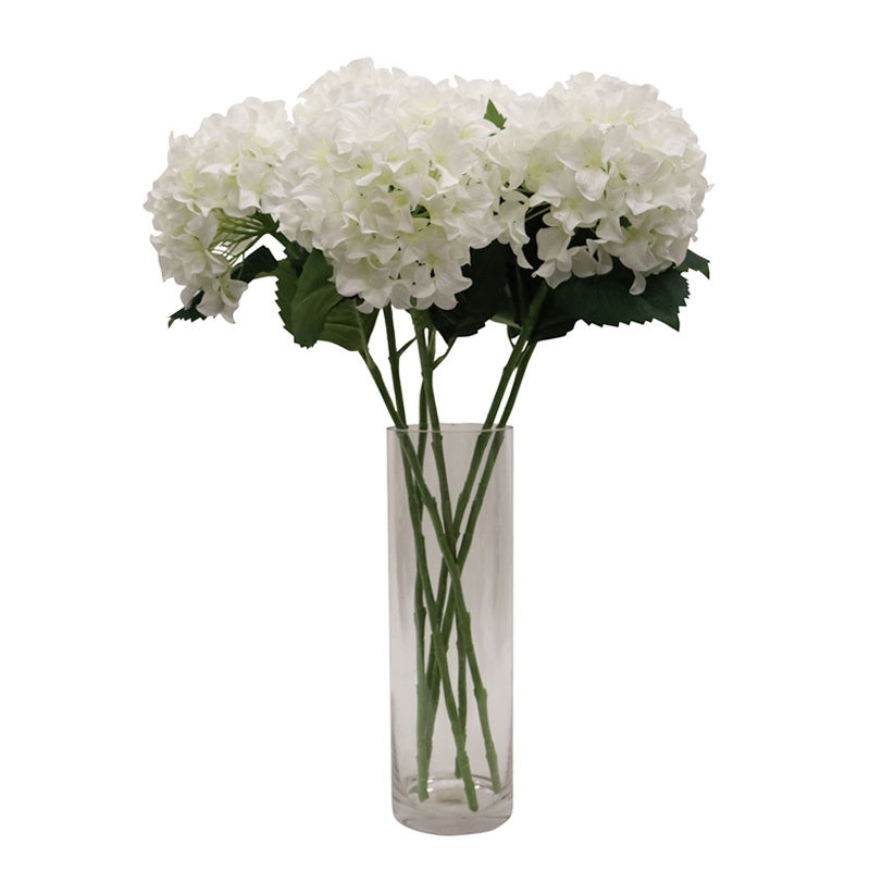 Hydrangea Stem - White