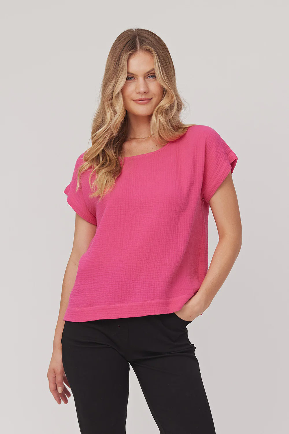 Melani Top - Cerise