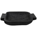 Wood Tray - Black 48cm